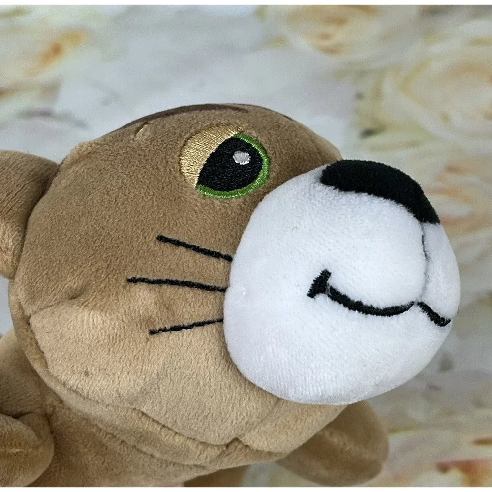 Cutetitos Tabby Cat Collectible Plush Stuffed Animal Brown Jalapeño Hot Pepper